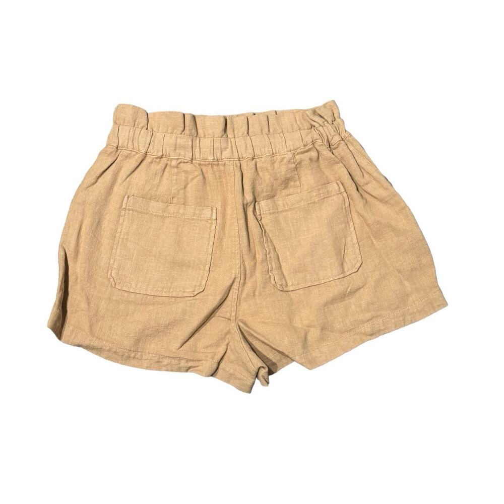 NWT! Blank NYC Paperbag Drawstring Tan Shorts - Size M - Picture 7 of 9